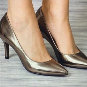 Elegant Metallic Heels